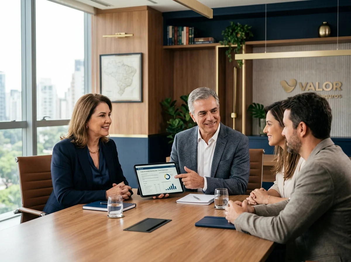 Equipe de consultores especializados da Leme & Viana Seguros